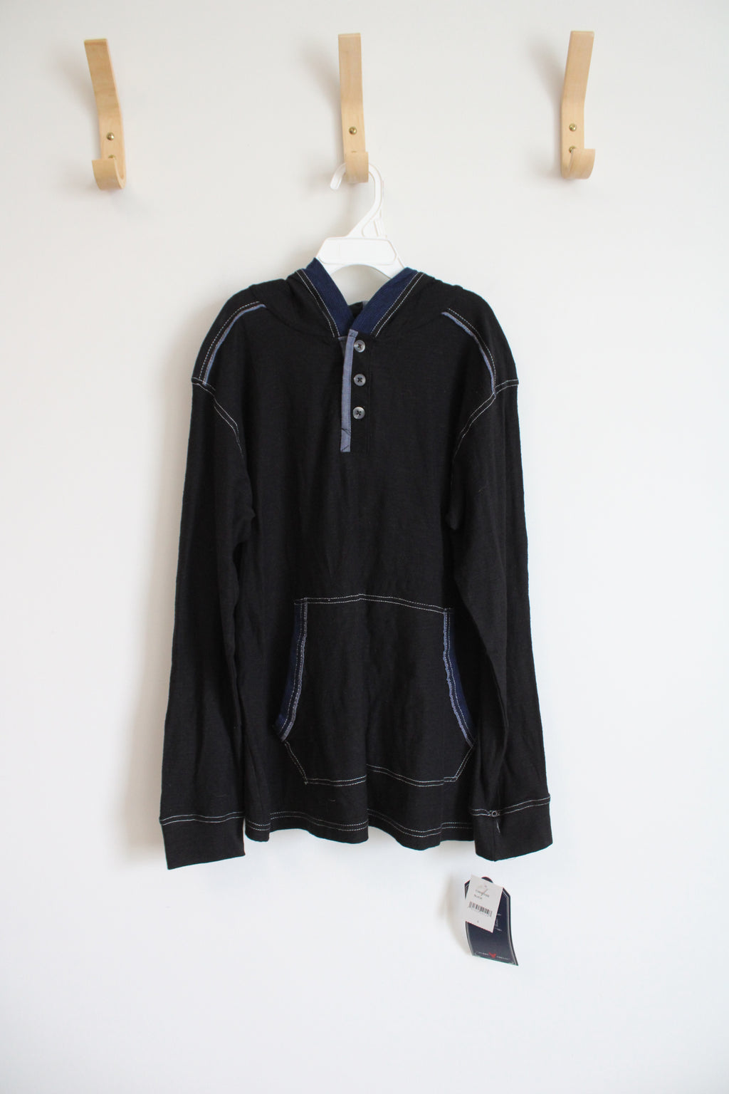 NEW Company Eighty One Black Lightweight Hoodie | Youth S