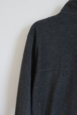 Columbia Gray Fleece Zip Up Jacket | M