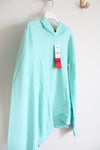 NEW Eddie Bauer Teal Lightweight Hoodie | Youth M (10/12)