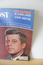 The Saturday Evening Post My Twelve Years With Kennedy August 14th 1965 Magazine