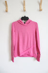 NEW Eddie Bauer Pink Lightweight Hoodie | Youth M (10/12)