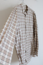 Cabela's Tan Plaid Button Down Shirt | 2XL Tall