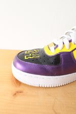 Nike Air Force 1 Kobe & Gigi Bryant Custom Hand Painted High Top Sneakers | Size 9