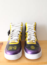 Nike Air Force 1 Kobe & Gigi Bryant Custom Hand Painted High Top Sneakers | Size 9
