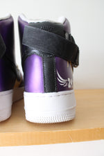 Nike Air Force 1 Kobe & Gigi Bryant Custom Hand Painted High Top Sneakers | Size 9