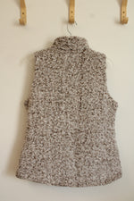 Flex Time Tan Sherpa Vest | M