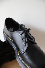Dr. Martens Black 1461 Quad Platform Black Shoes | Size 8M/9L