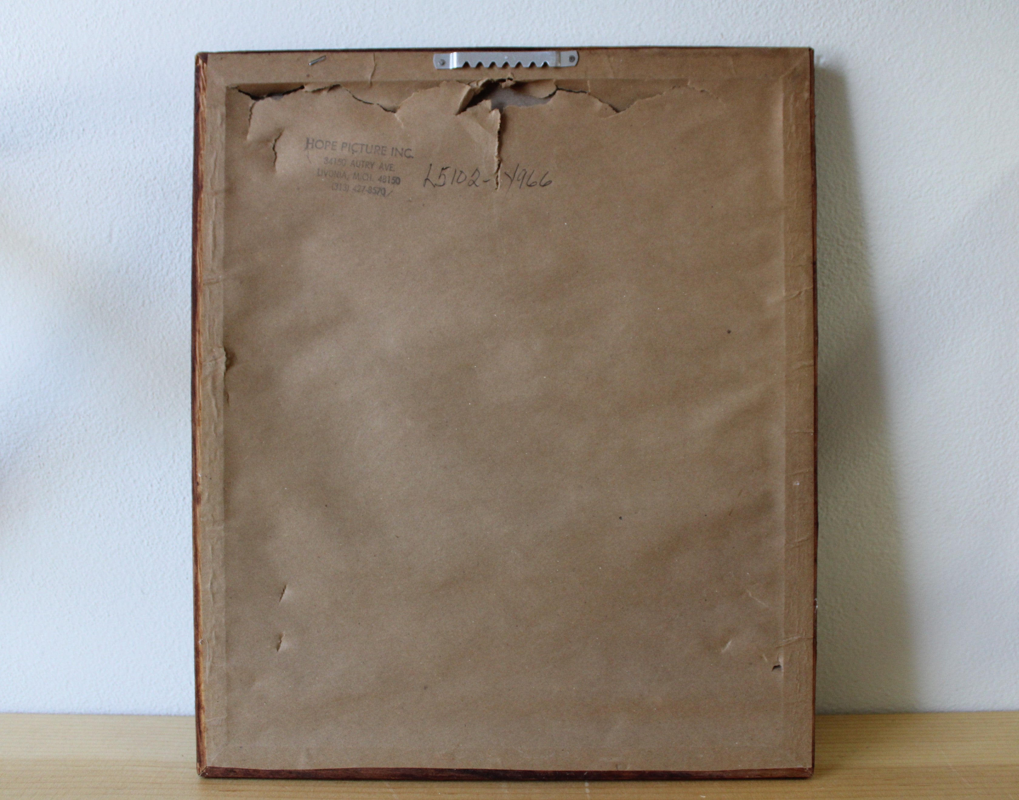 Friends By R. Davey Wooden Framed Art Print | 10X12"