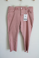 NEW RFM Dylan Straight Pink Jeans | 18