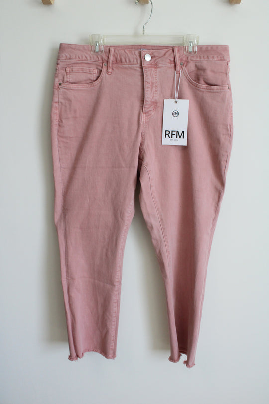 NEW RFM Dylan Straight Pink Jeans | 18