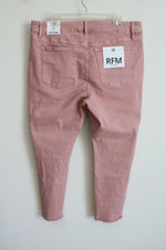 NEW RFM Dylan Straight Pink Jeans | 18
