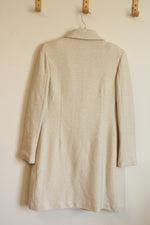 NEW St. John Couture Cream Multi Tweed Sequin and Beaded Coat & Dress Set | 6