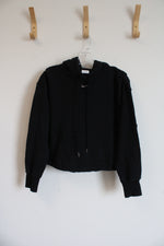Nike Boxy Fit Black Thick Cotton Hoodie | S