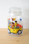 Vintage 1970's Sesame Street Glass Candy Cookie Jar