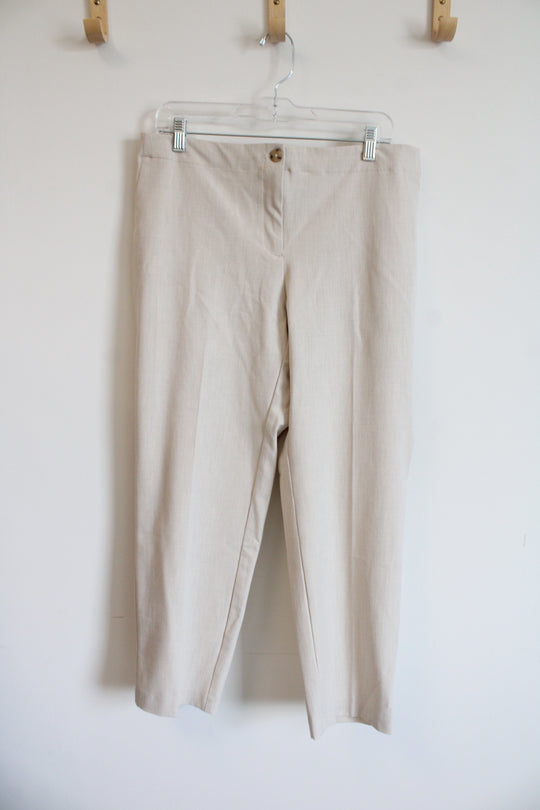 J.Jill Tan Trouser Pants | 12 Petite