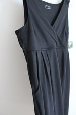 NEW Eddie Bauer Black Pocket Dress | L