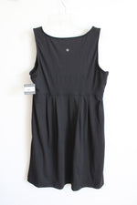 NEW Eddie Bauer Black Pocket Dress | L