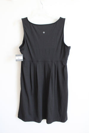 NEW Eddie Bauer Black Pocket Dress | L