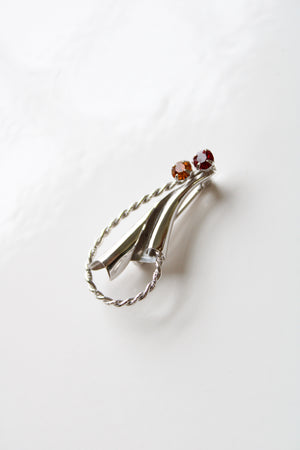 DCE Sterling Silver Pin