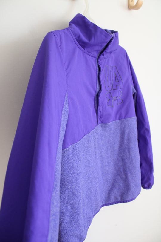 Under Armour Purple Fleece Lined Jacket | Youth XL