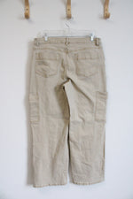 D. Jeans Tan Cargo Wide Leg Jeans | 14