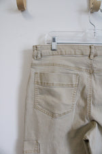 D. Jeans Tan Cargo Wide Leg Jeans | 14