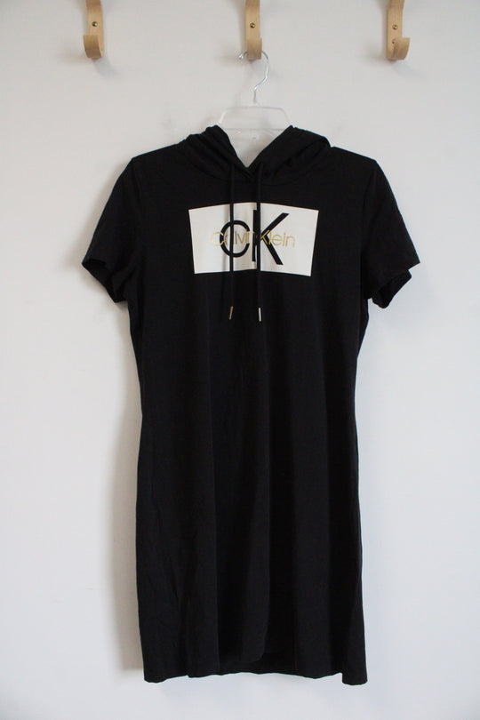 Calvin Klein Hooded Dress | L