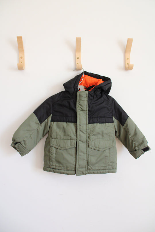 HealthTex Green & Black Coat | 12 MO