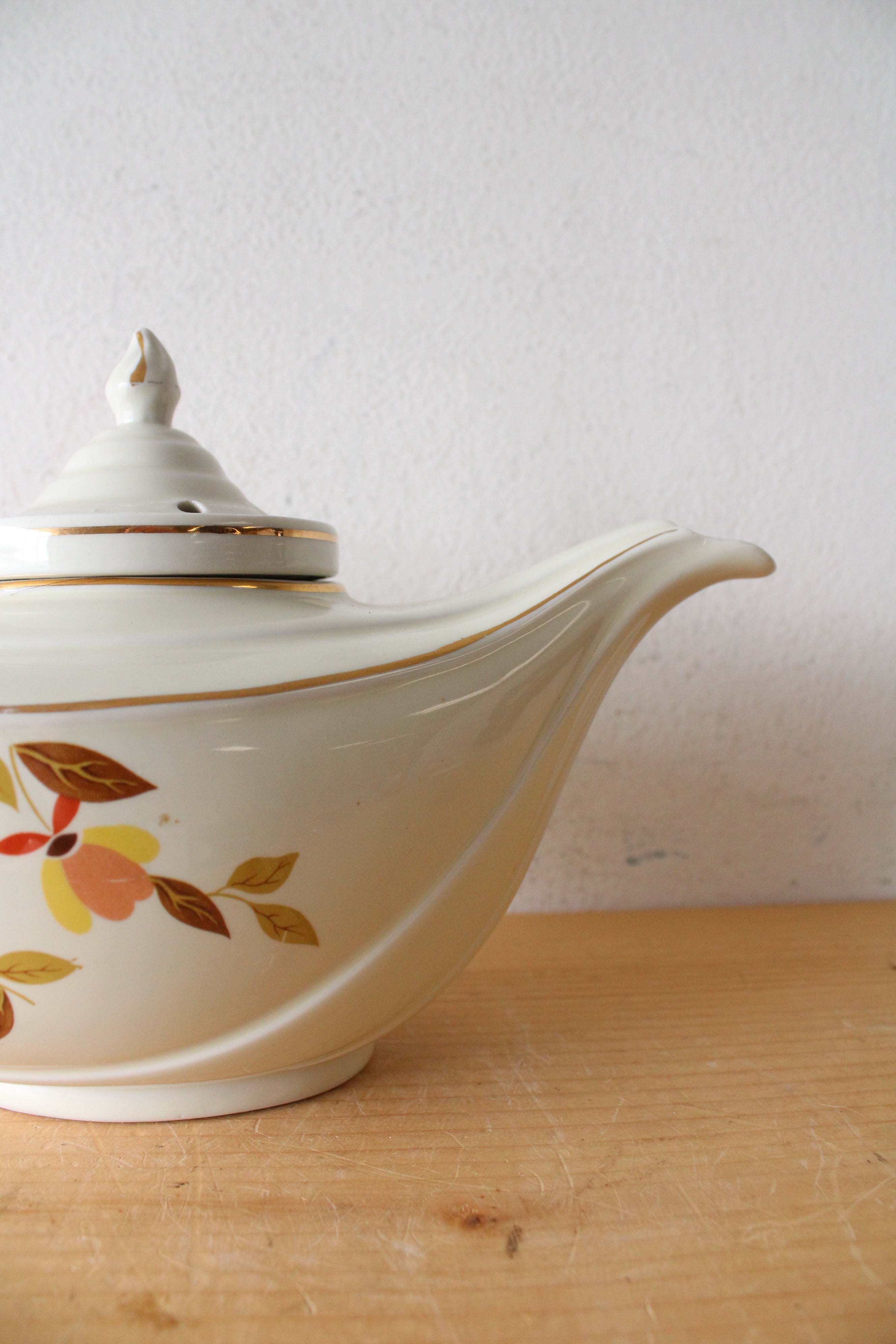 Hall's Superior Autumn Leaf Aladdin Infuser Teapot