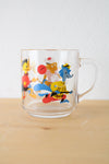 Arcoroc France Vintage 60's Children's Glass Mug