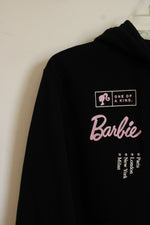Barbie Black and Pink Quoted Hoodie | M