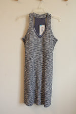 NEW MPG Razorback Performance Dress Purple/Gray with Built in Bra and Side Pockets | L