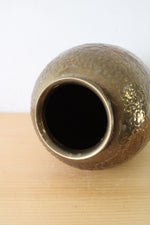 Brass Hammered Vase