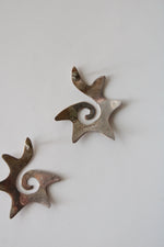 Sterling Silver Western Style Stud Earrings