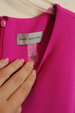 NEW Marc New York Magenta Pink Sleeveless Belted Jumpsuit | 14