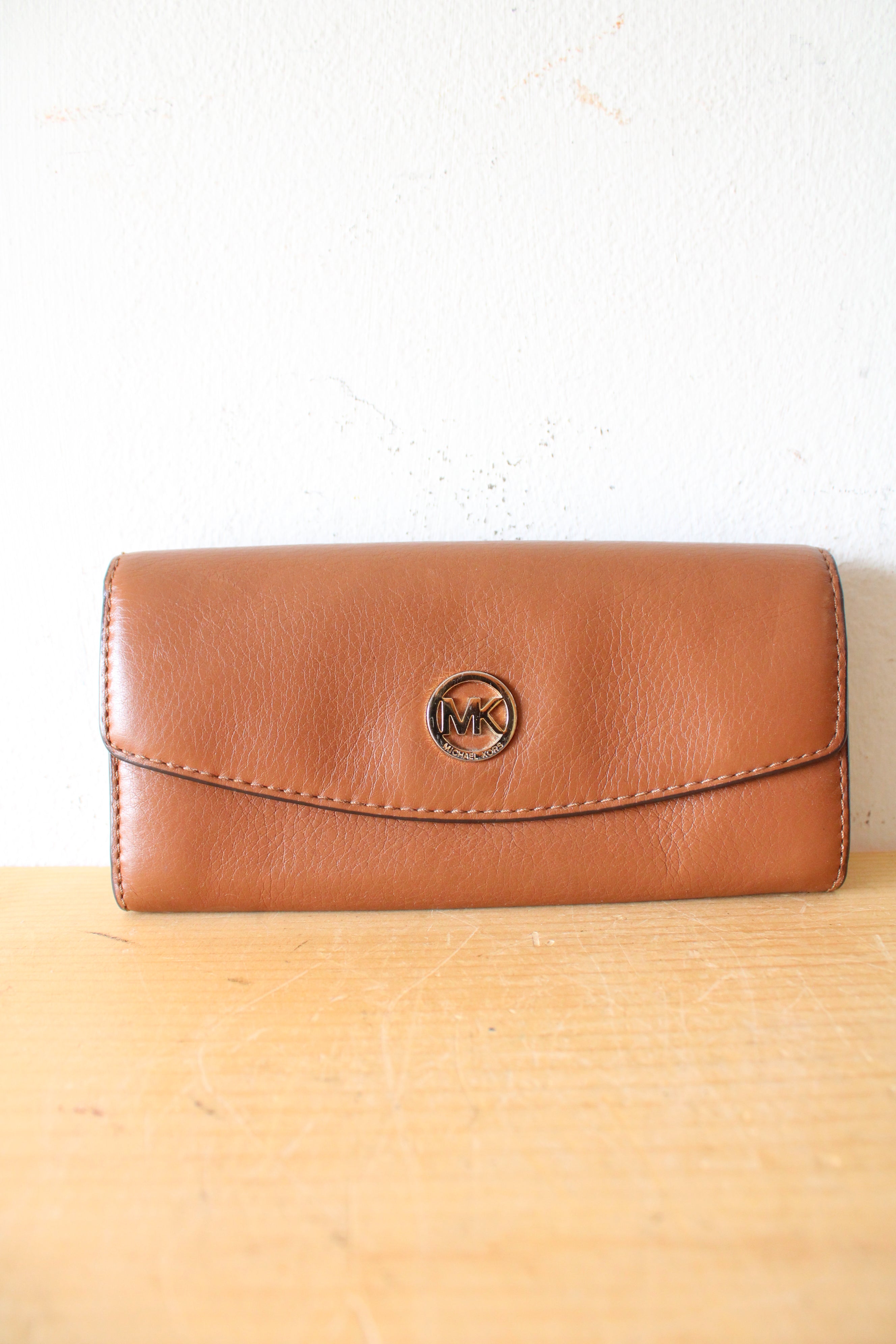 Michael Kors Brown Leather Wallet
