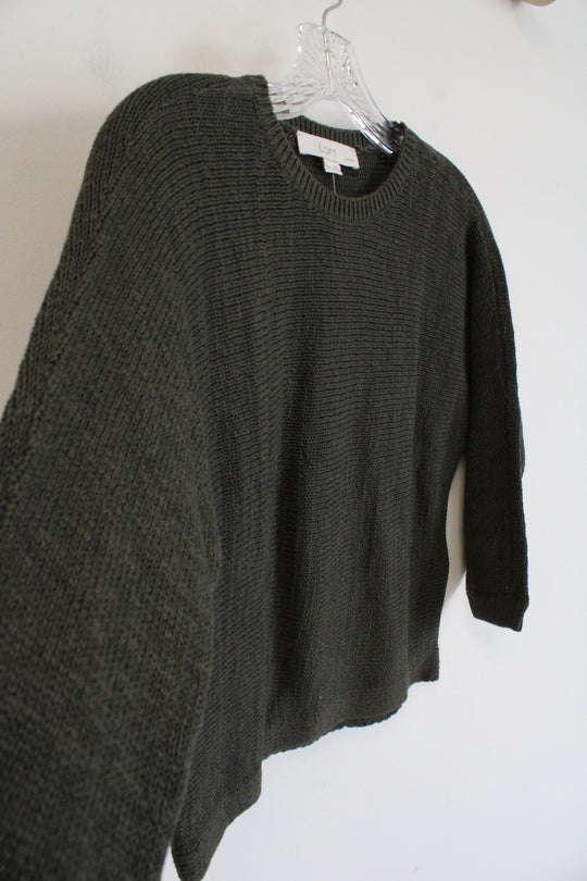 NEW LOFT Olive Green Sweater | XXS Petite