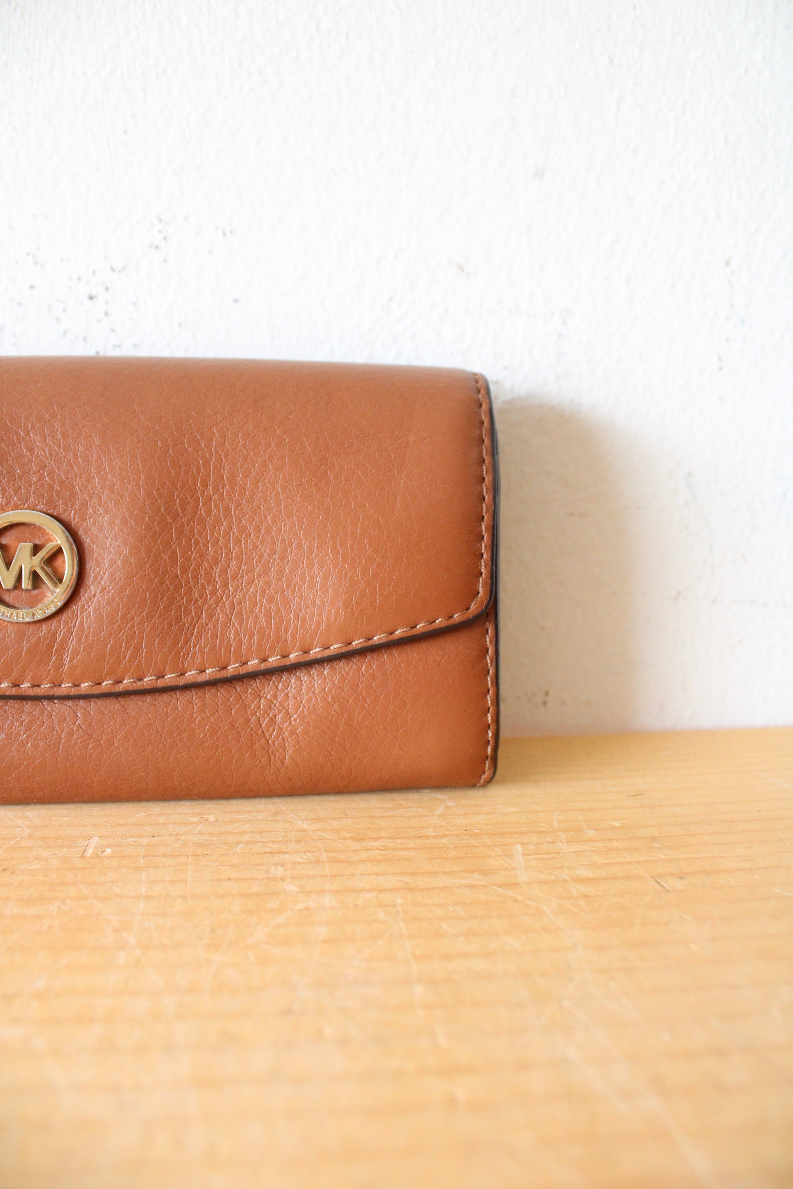 Michael Kors Brown Leather Wallet