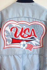 Classics By Classic Football Shirts Vintage World Cup USA Bomber Jacket | L