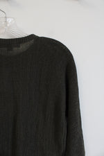NEW LOFT Olive Green Sweater | XXS Petite