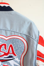 Classics By Classic Football Shirts Vintage World Cup USA Bomber Jacket | L