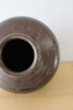 Hand Made Pottery Urn Vase Initialed By Artist Willi Singleton