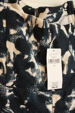 NEW Banana Republic Blue and White Floral Strapless Dress | 10
