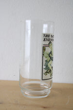 Vintage The Saturday Evening Post Norman Rockwell Arby's Glass