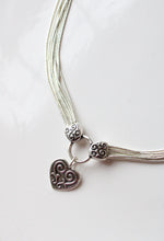NEW Coldwater Creek Sterling Liquid Silver Heart Pendant Necklace