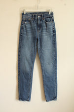 American Eagle Medium Wash Skinny Jeans  | 00