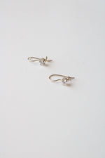 10K Yellow Gold Heart Earrings