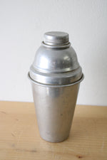 Vintage Metal Cocktail Shaker