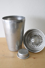 Vintage Metal Cocktail Shaker