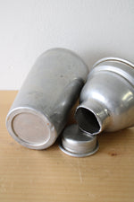 Vintage Metal Cocktail Shaker